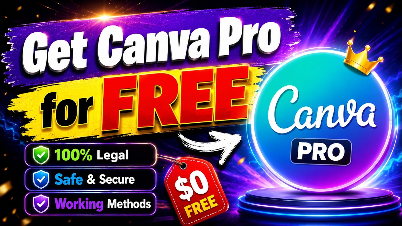 Как получить Canva Pro БЕСПЛАТНО | Лучшие легальные способы доступа к Canva Pro
