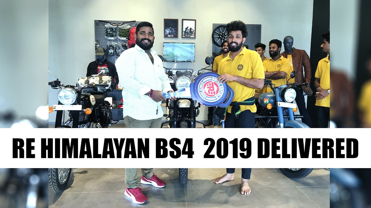 DELIVERY OF NEW ROYAL ENFIELD HIMALAYAN SLEET ABS   2019 | SHUTTERBOXFILMS