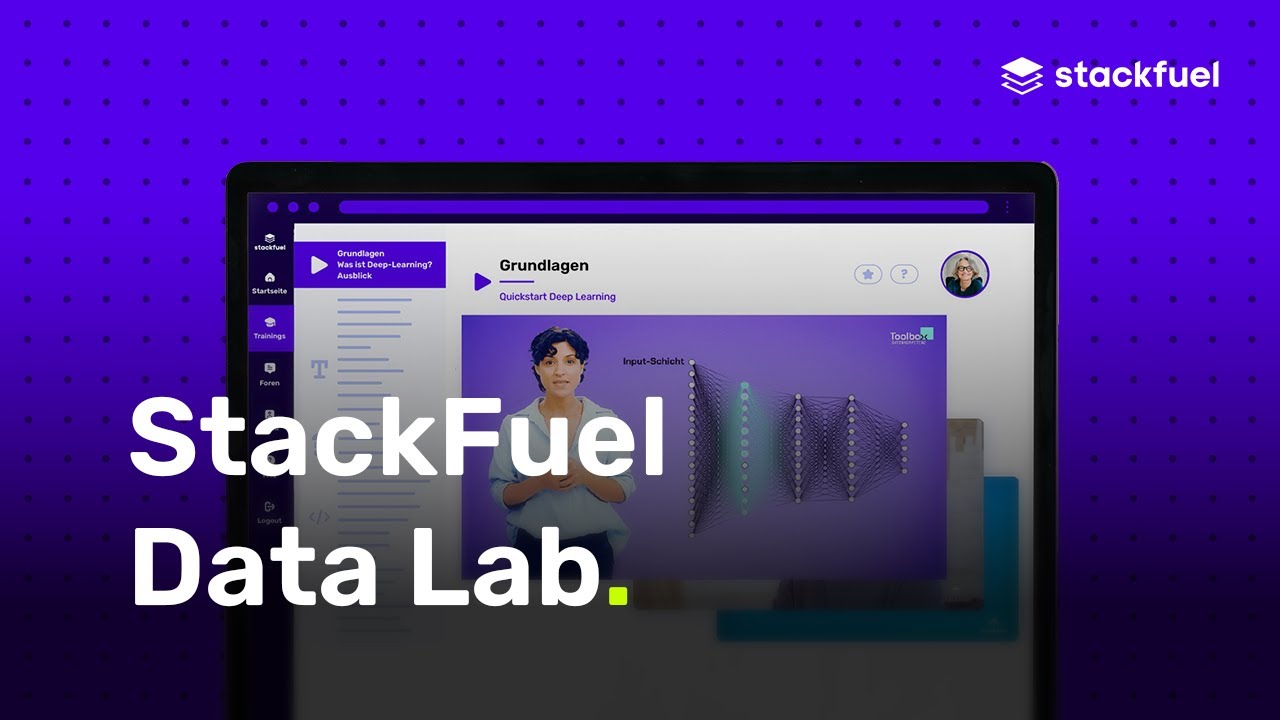 F&uuml;hrung durch das #DataLab | StackFuels Lernplattform