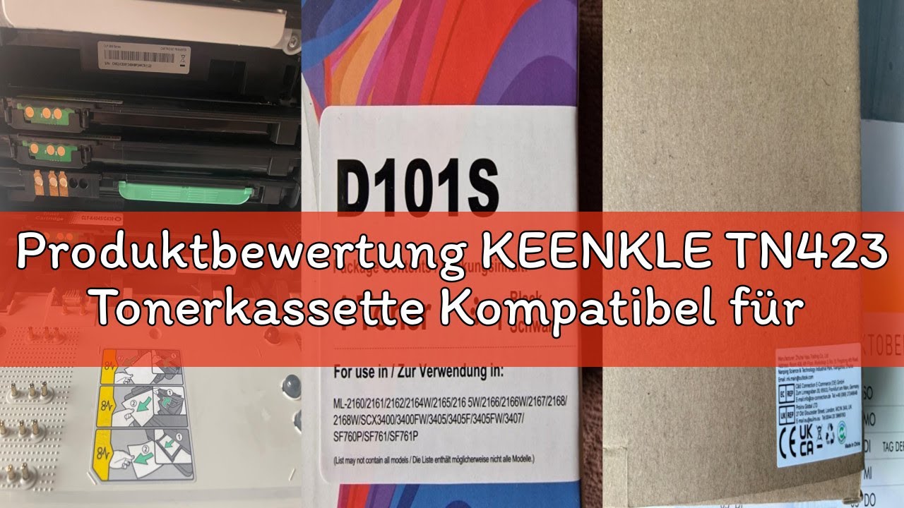 Produktbewertung KEENKLE TN423 Tonerkassette Kompatibel f&uuml;r Brother TN-423 TN-421 Toner MFC-L8690CDW
