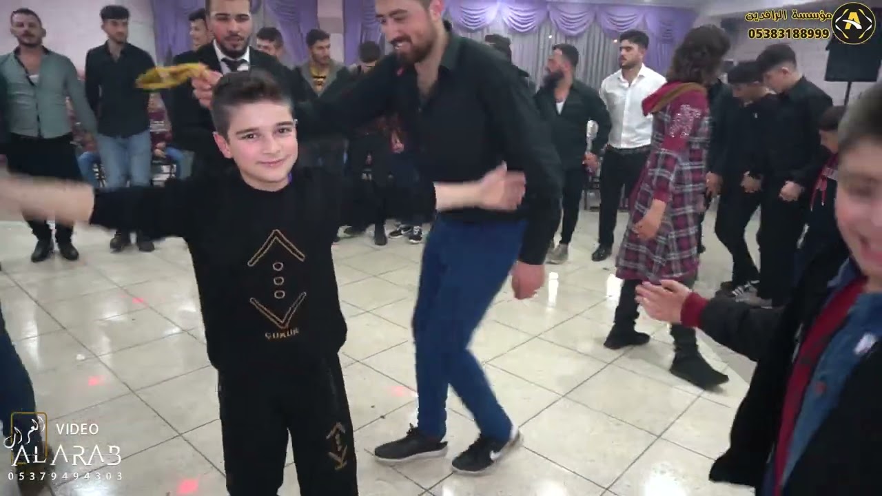 افراح اهالي ادلب بيت العرابي العريس علي العرابي 💥مؤسسة الرافدين 💥الفنان جميل جنيد جزء 4