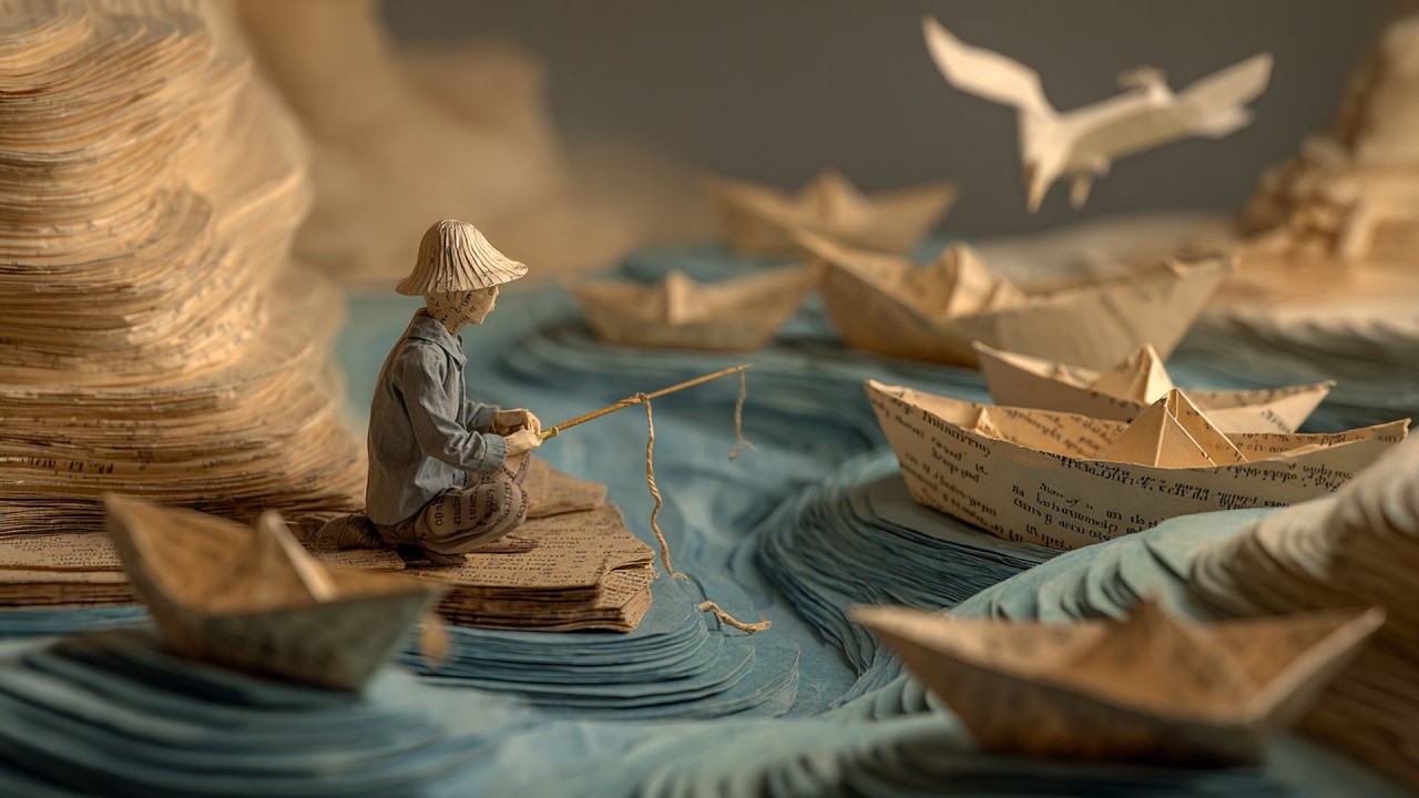 Paper Island | Surreal Short Film
