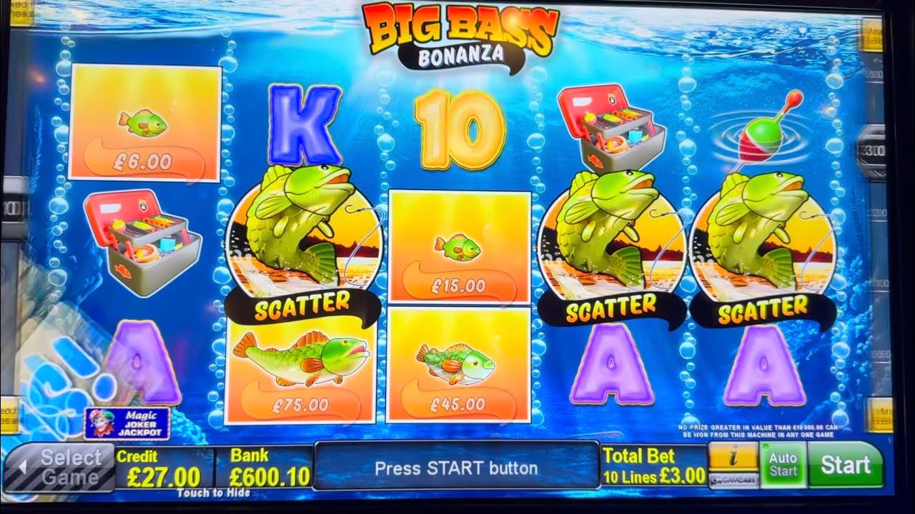 Игра в казино в Великобритании, часть 1/2: Lucky Lady&rsquo;s Charm, Dolphins Pearl, Big Bass Bonanza, ...