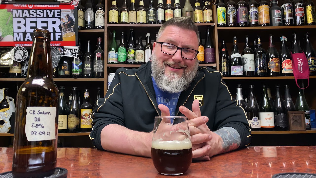 Massive Homebrew Review: Carson/@homebrew.for.everyone Chocolate Rye Saison Dry Hopped