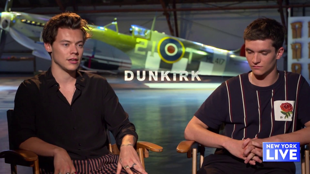 Harry Styles & Christopher Nolan DUNKIRK interviews