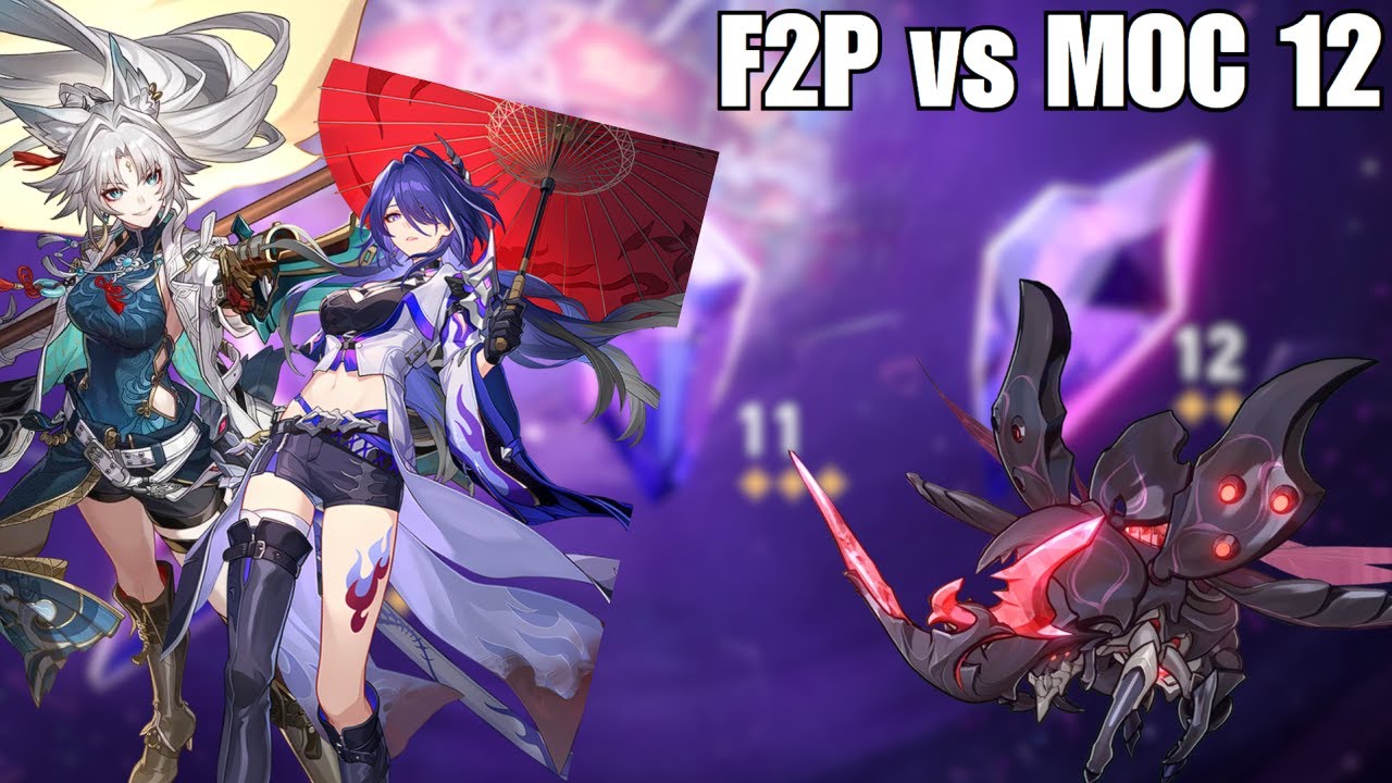 CAN A F2P E0S0 FEIXIAO AND ACHERON CLEAR THE NEWEST MEMORY OF CHAOS 12? | Honkai: Star Rail - MOC 12