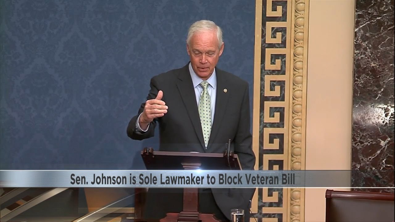 'Betrayed': Veterans react to Sen. Johnson's decision to block bill for combat-injured veterans