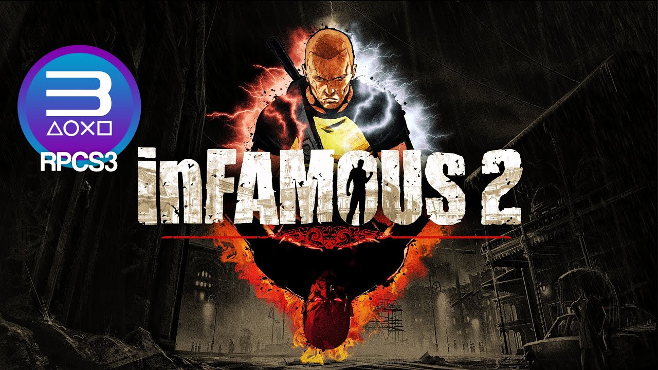 RPCS3 0.0.13 | inFamous 2 4K UHD | PS3 Emulator Gameplay