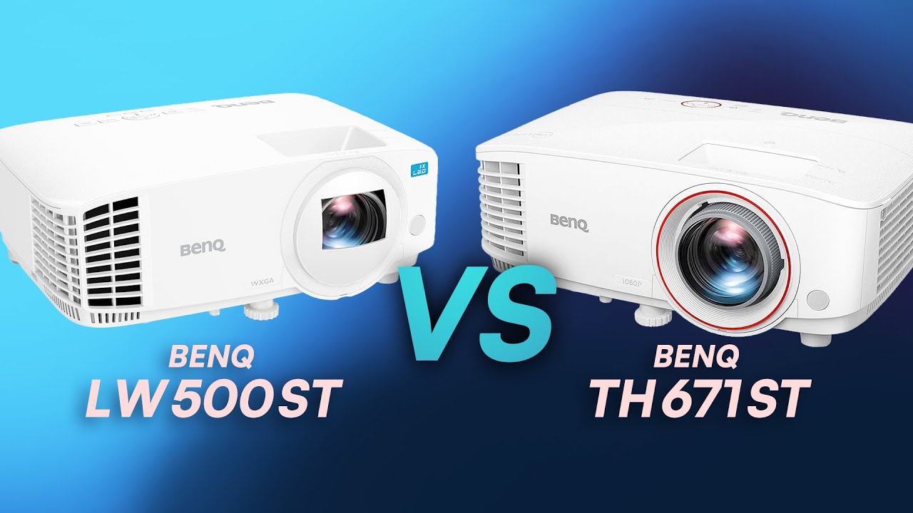 BenQ LW500ST vs. BenQ TH671ST // Which sub $800 projector is right for you?