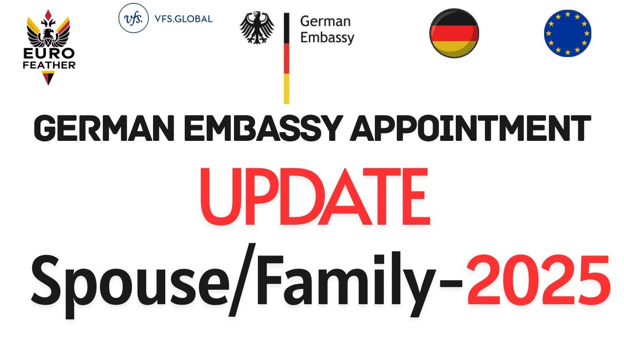 German Embassy Bangladesh Update (21.12.2025) |Spouse |Family Visa Document Submission News