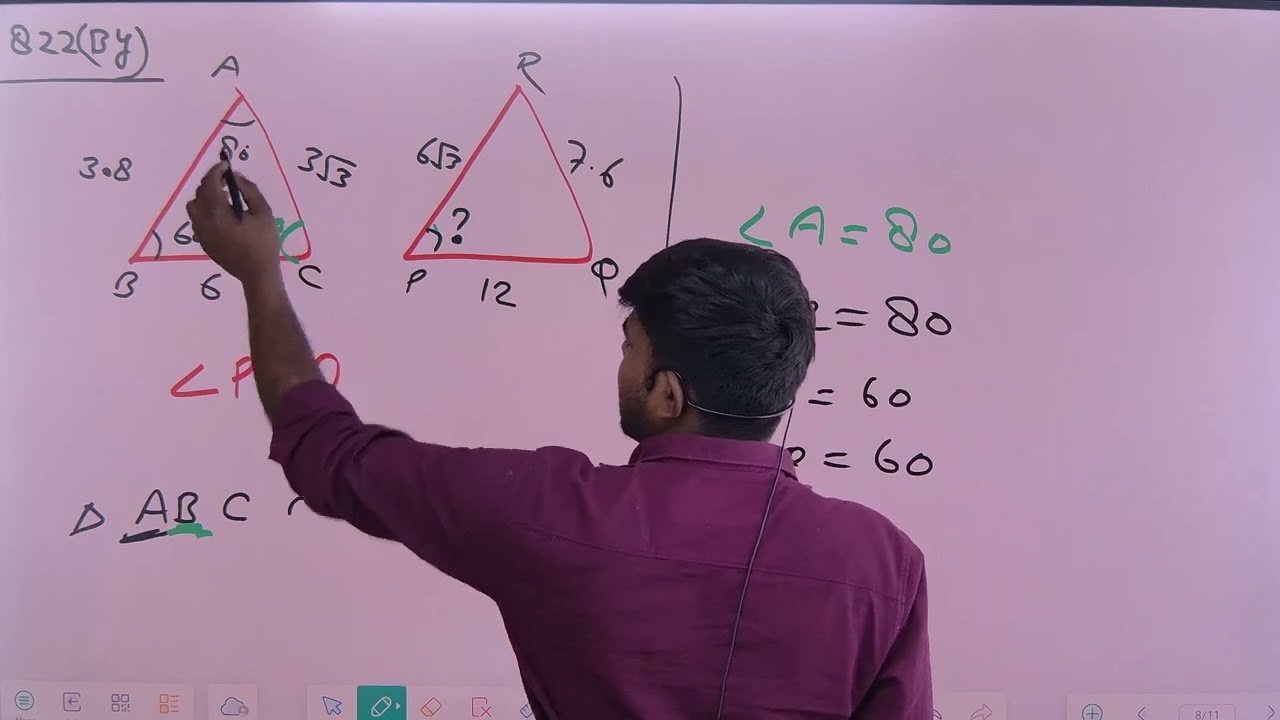 त्रिभुज- Triangle Complete Chapter ✅ महत्वपूर्ण थेल्स प्रमेय व प्रश्न वृत्त CIRCLE COMPLETE CHAPTER