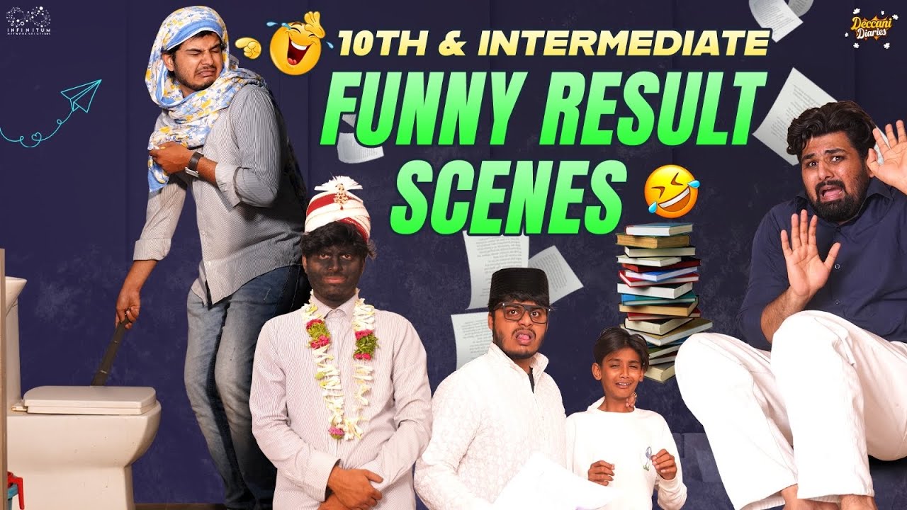 Funny Result Scenes || Results Day || Latest Hyderabad Comedy || Deccani Dairies