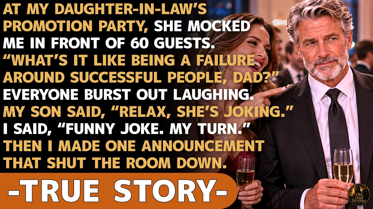 My Daughter-In-Law Called Me A &ldquo;FAILURE&rdquo; At Her Promotion Party &mdash; Then I Made One Announcement...