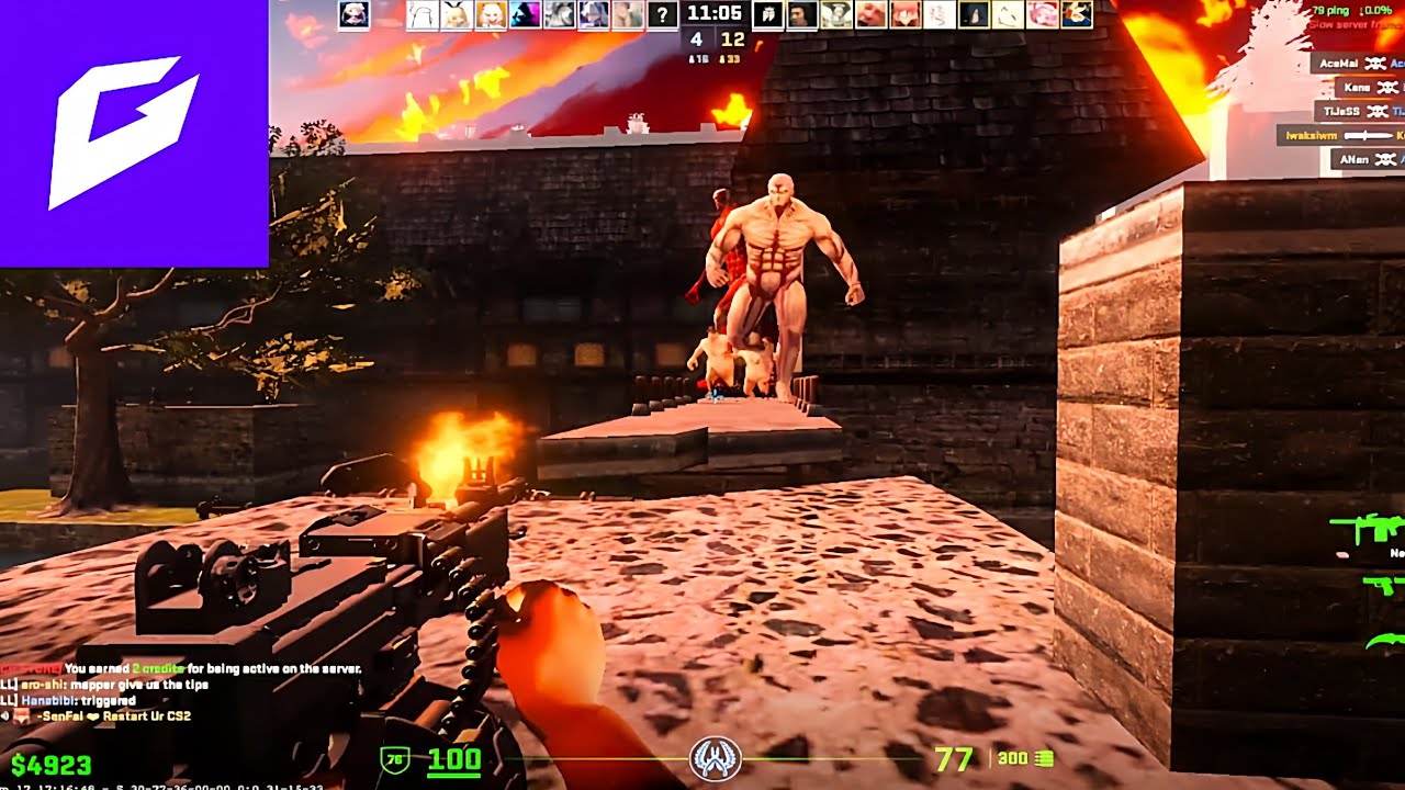 CS2 Zombie Escape Ze aot trost v64 4 and 5 Levels Ghostcap server