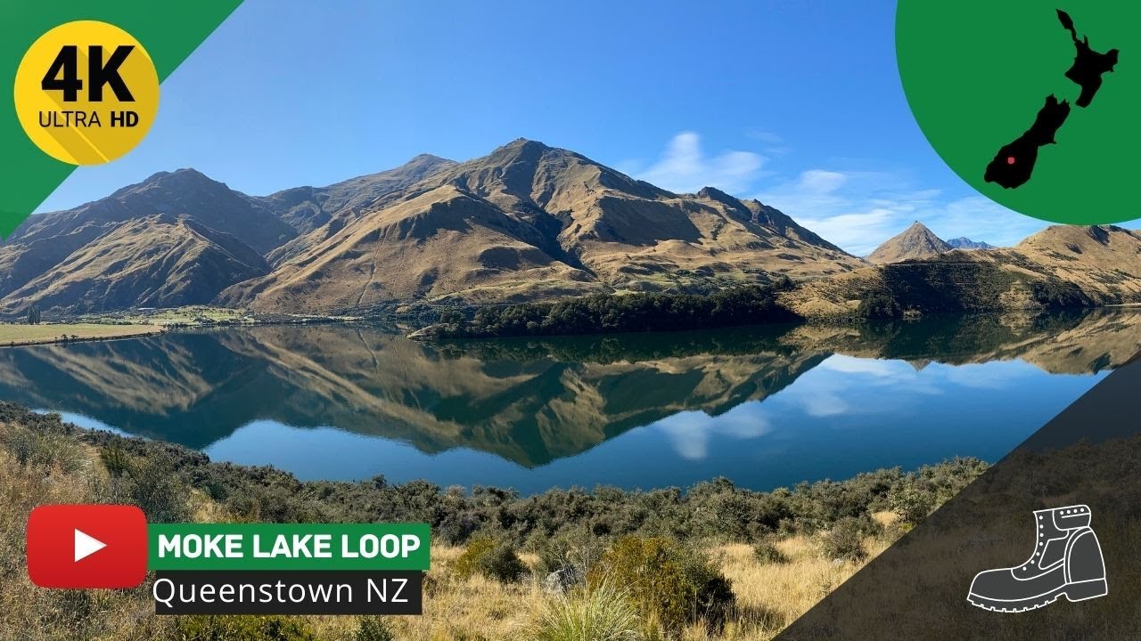 Exploring MOKE LAKE LOOP, Queenstown, New Zealand