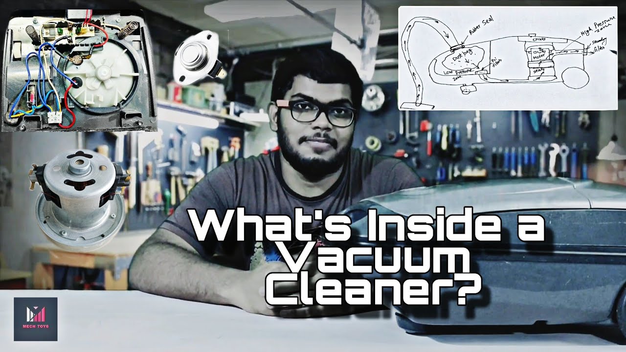What's inside a vacuum cleaner? |MECH TOYS OFFICIAL