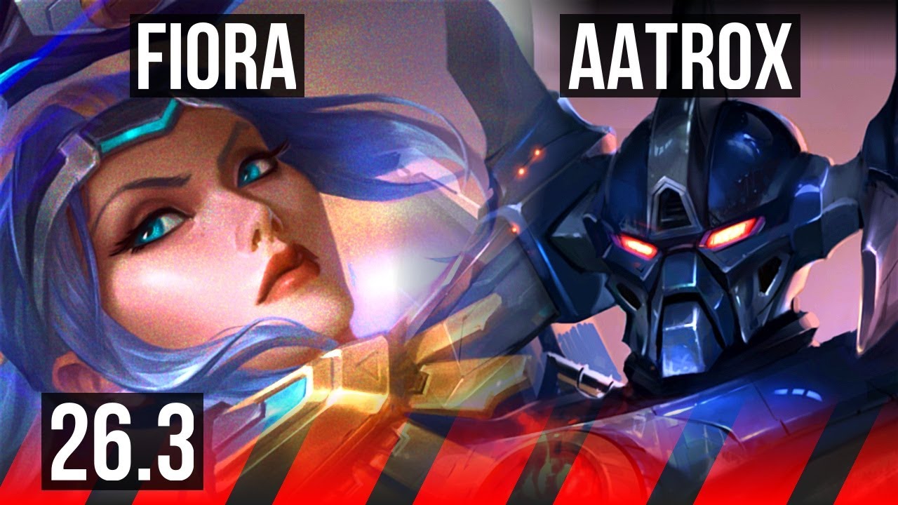 FIORA vs AATROX (TOP) | KR Master | 26.3