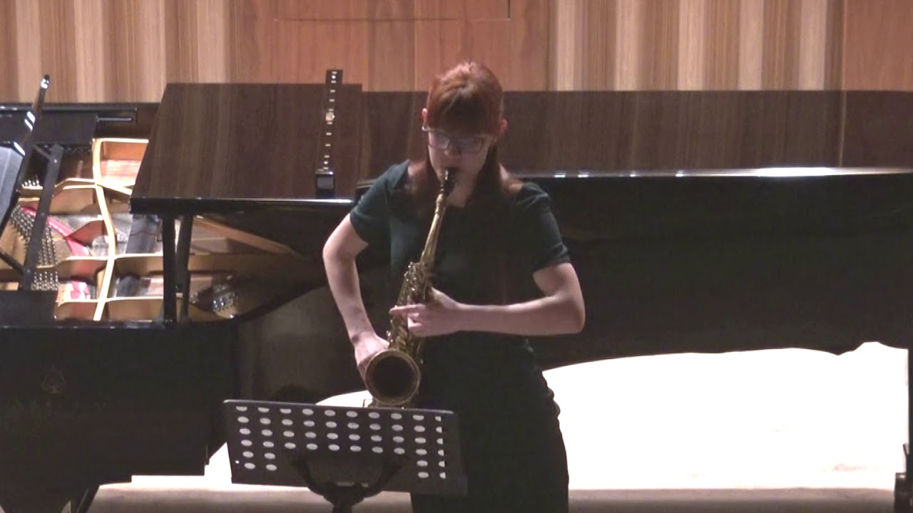 G.Ph.Telemann: Fantasia No. 3 | Eli&scaron;ka Holečkov&aacute; - saxofon | 22.3.2018