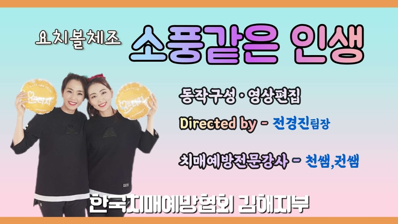 [도구체조]소풍같은인생체조/요치볼체조/ 공체조/볼체조/실버체조/건강체조