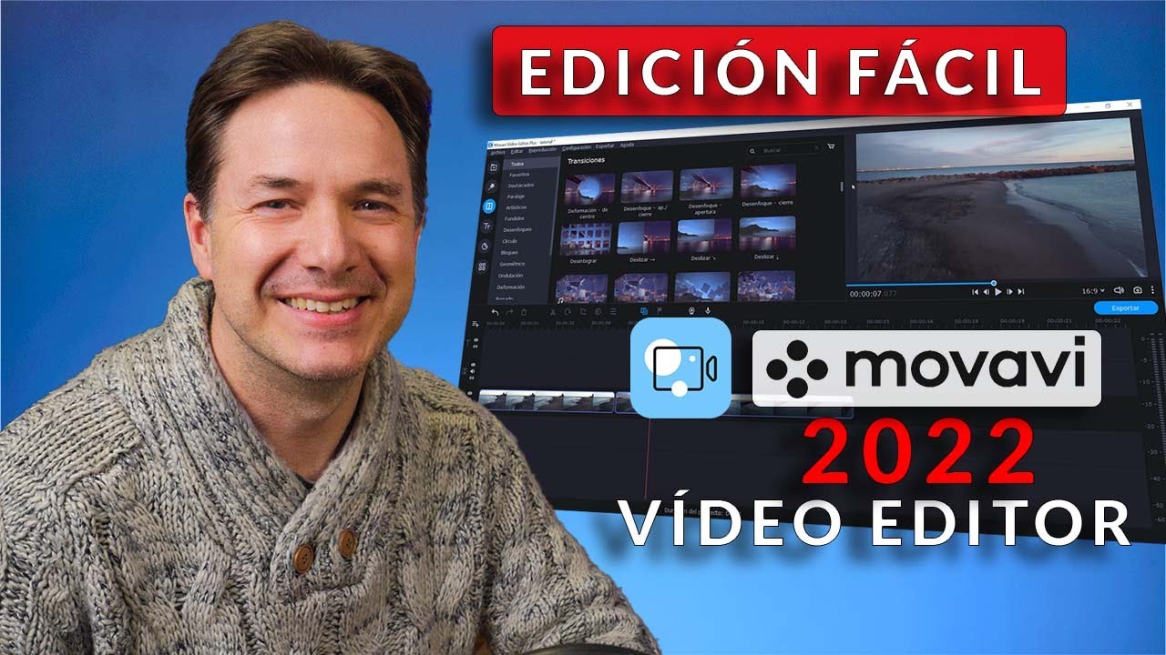 🔴 (EDITA FÁCILMENTE) con Movavi Vídeo Editor Plus 2022