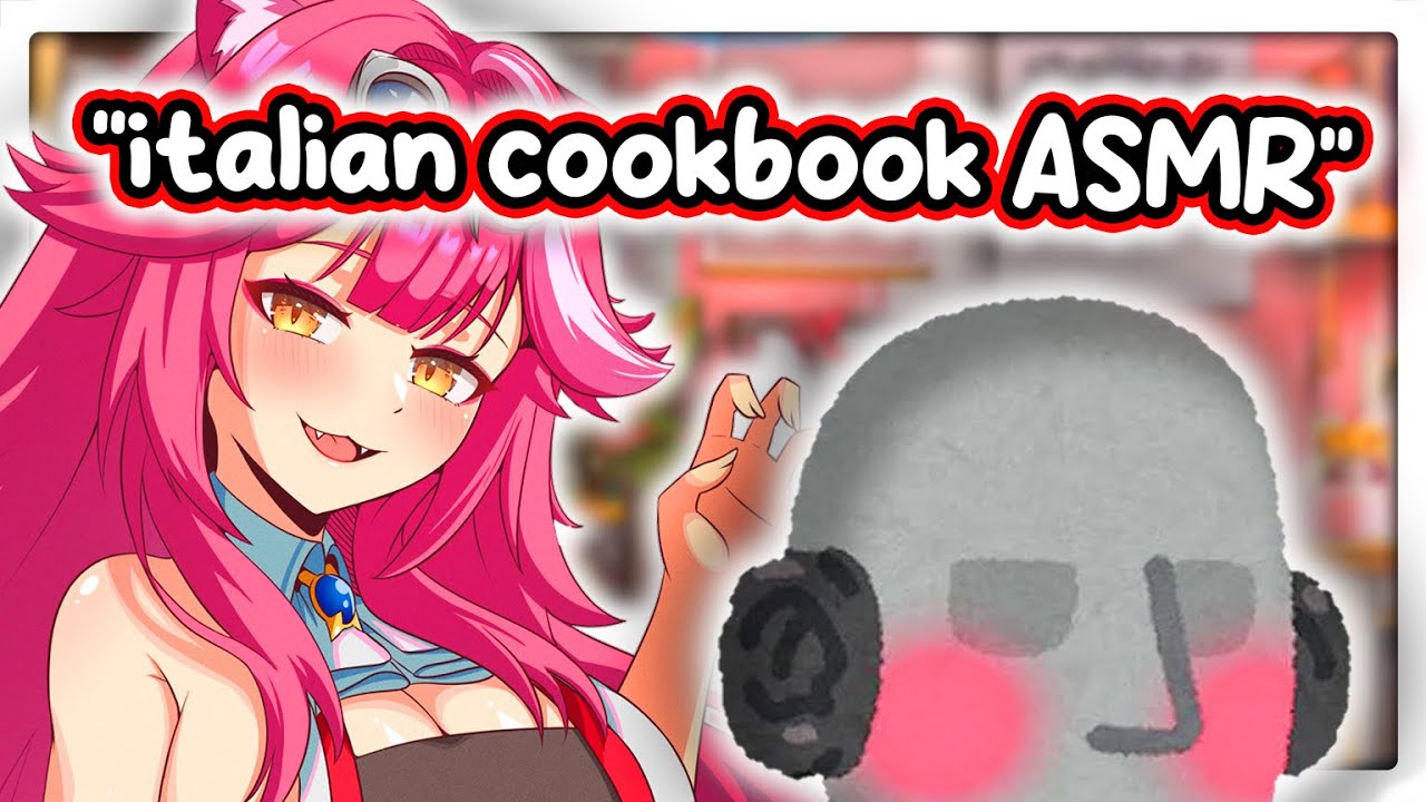 Raora Gives us Italian Cookbook ASMR?