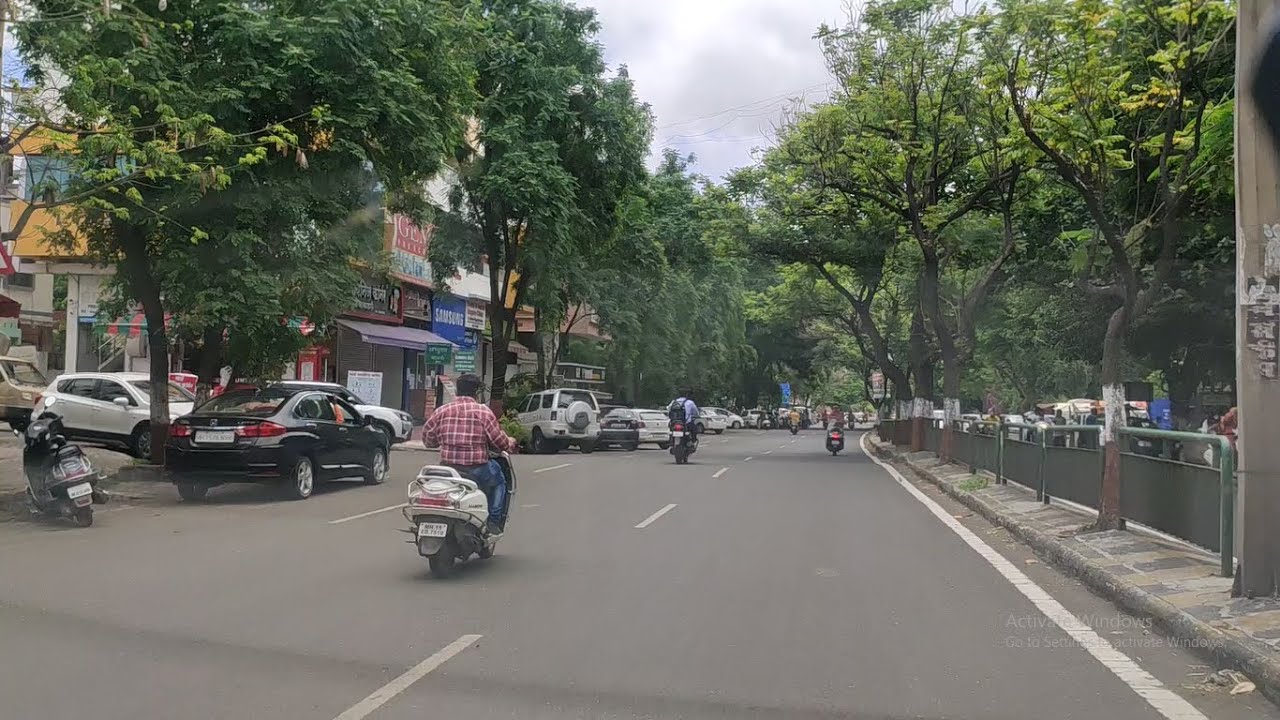 Driving around Nashik, Maharashtra, India | Gangapur Road