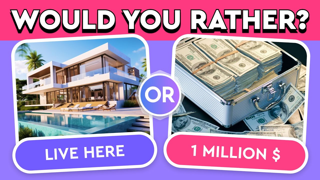 Would You Rather..? Luxury Edition 🤑💎🛩 40 Hard Choice Levels