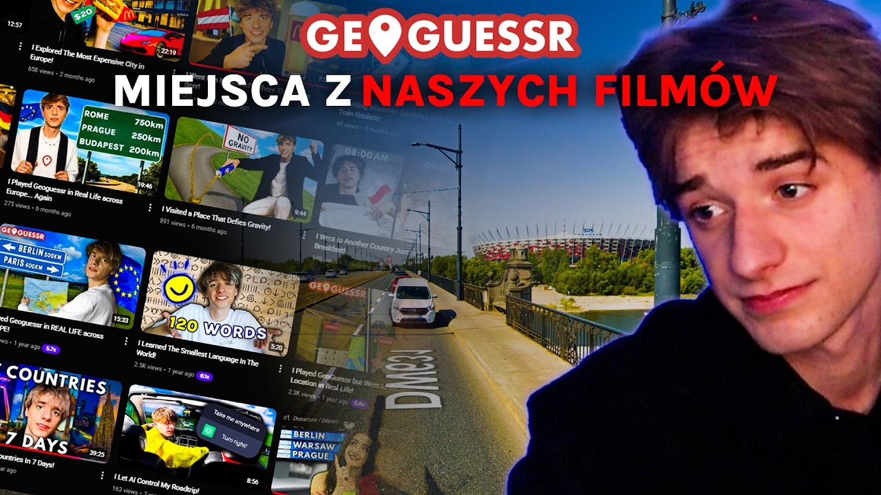 Gramy w Geoguessr ale Lokalizacje to Miejsca Gdzie Nagrywaliśmy Filmy!
