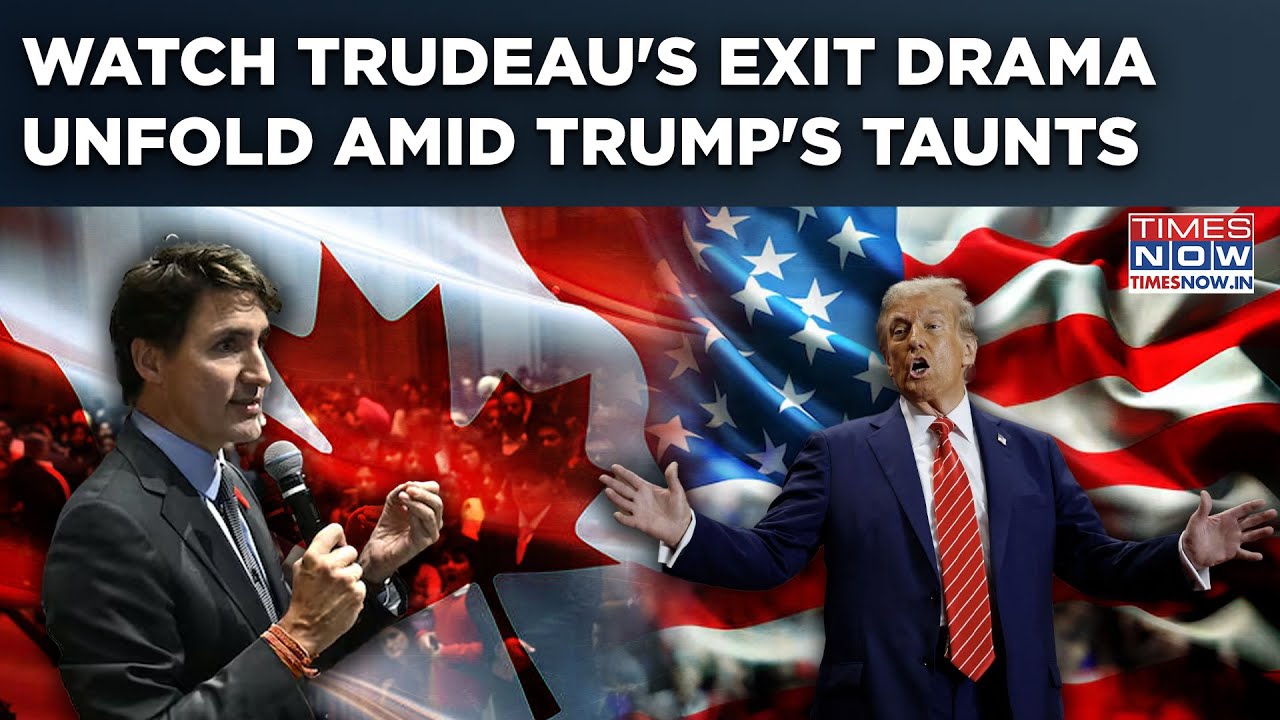 Trudeau To Go? Canada PM's Biggest Political Setback? Exit Drama As Trump Taunts, Dy PM Quits| Watch