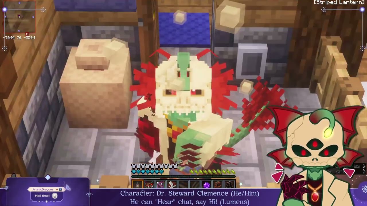 Nightshade SMP | Seeking Answers.. Hidden in the Depths.. | Dr.Steward POV | Ep 11