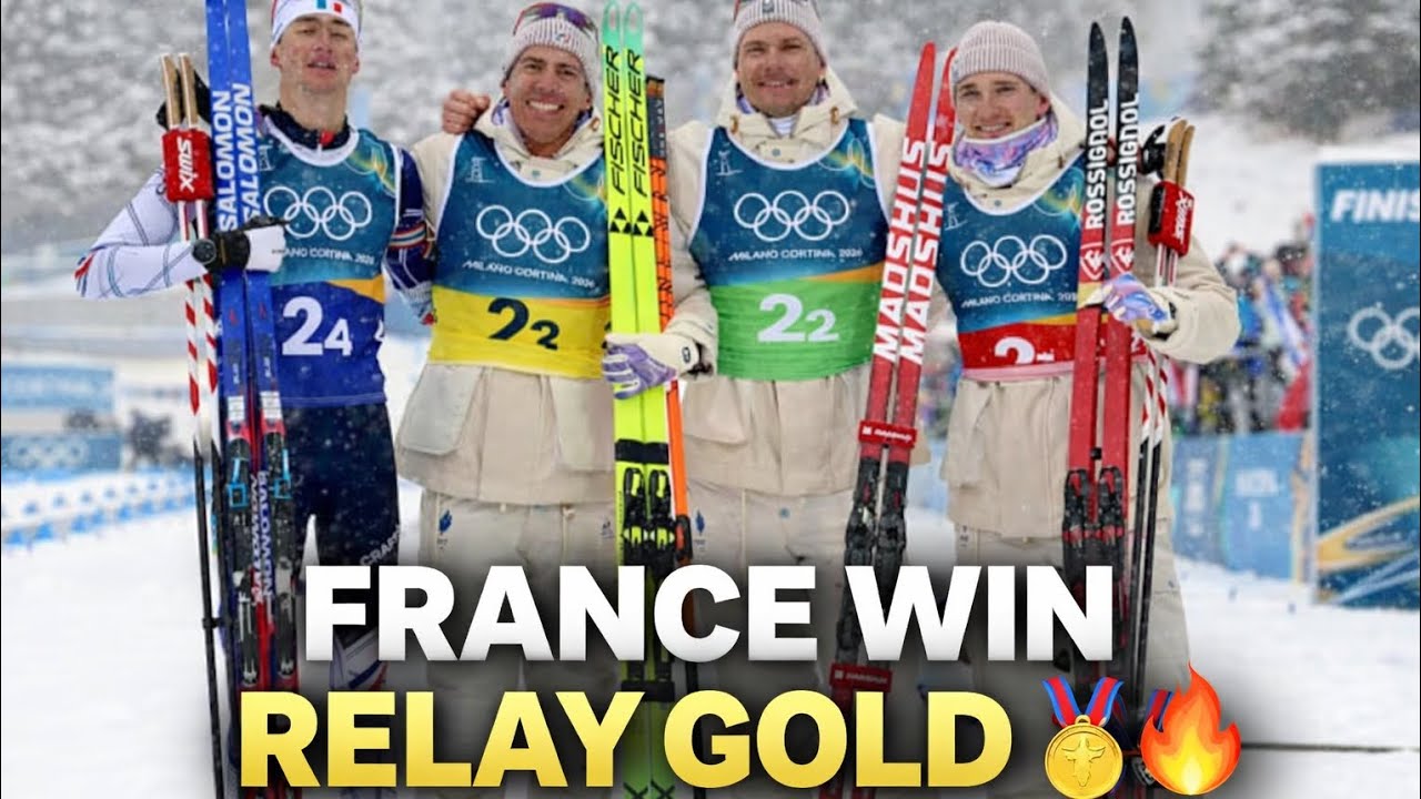 France Wins Historic Men’s 4x7.5km Biathlon Relay Gold At Milano Cortina 2026, france win gold today