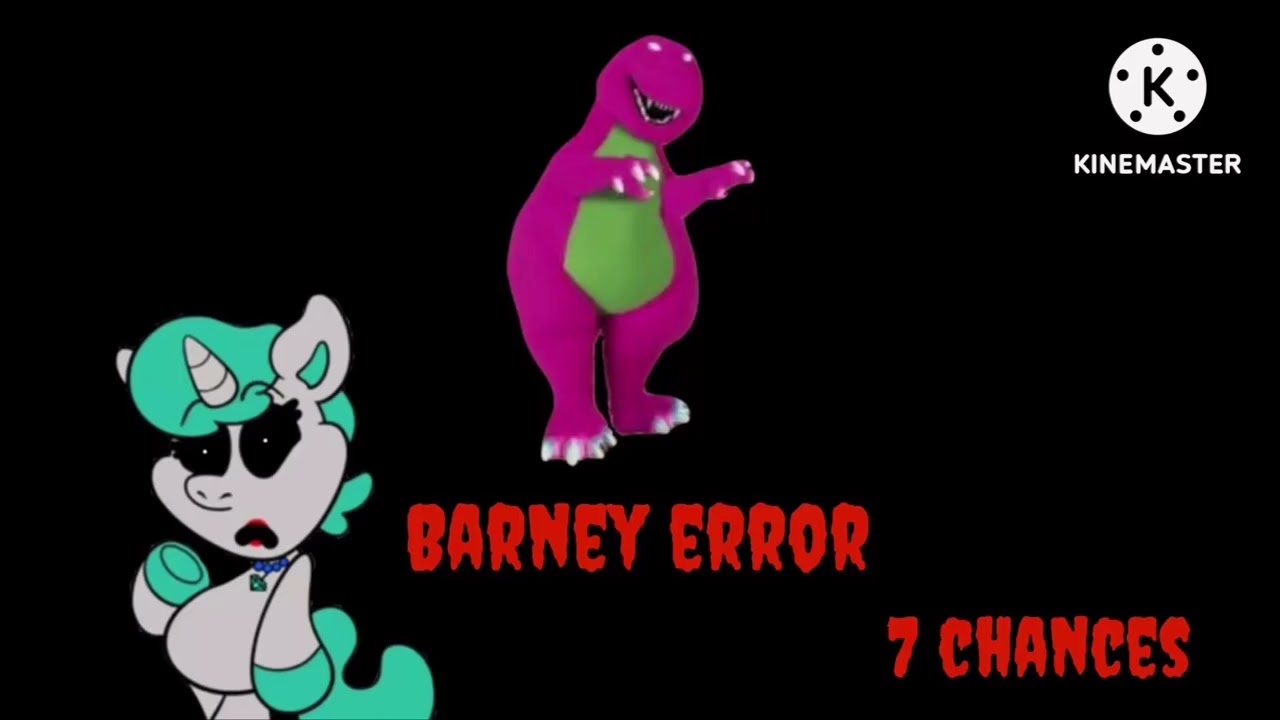 Mia Gets A Barney Error