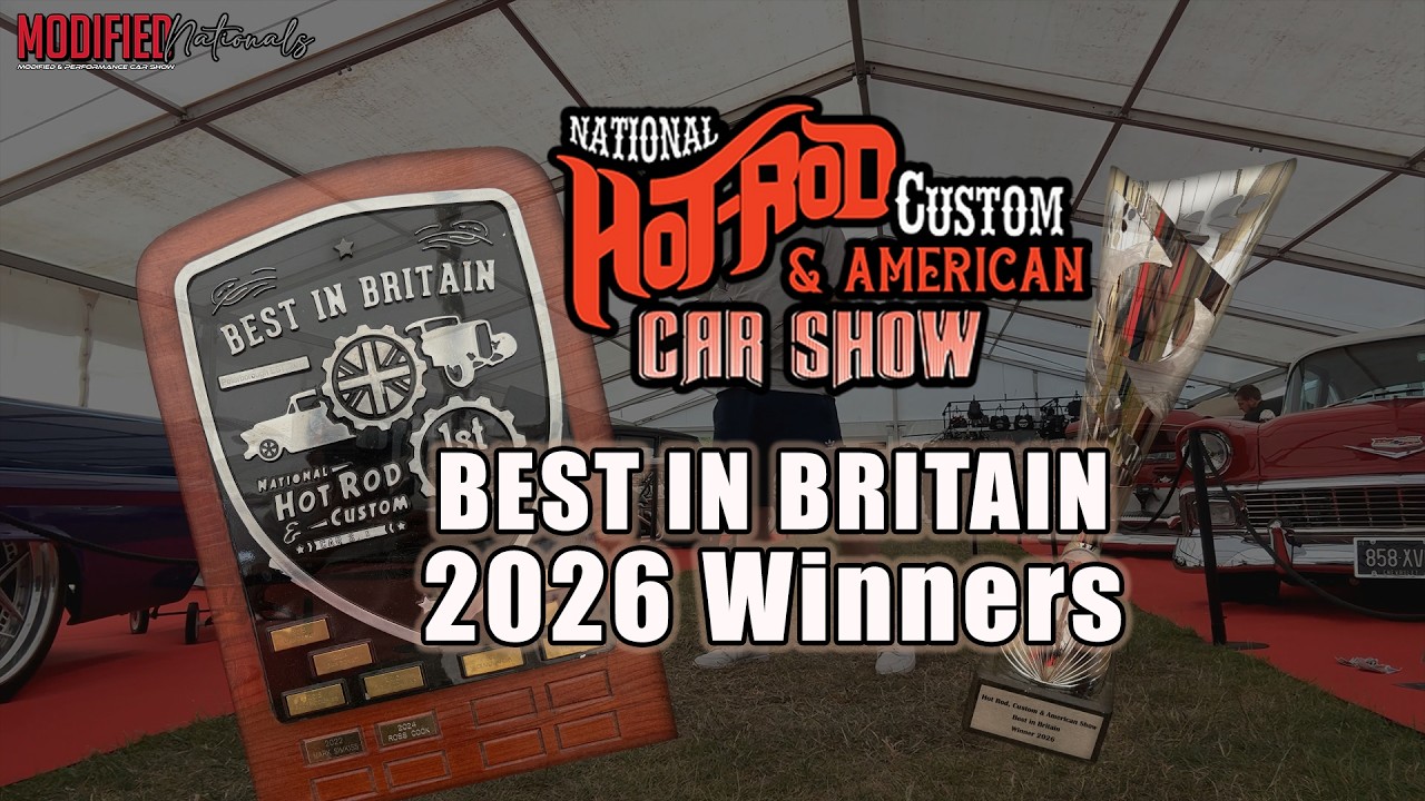 Hot Rod & Custom Show 2026 &mdash; Премия &laquo;Лучшие в Британии&raquo; &mdash; Все победители и лучшие моменты выставки