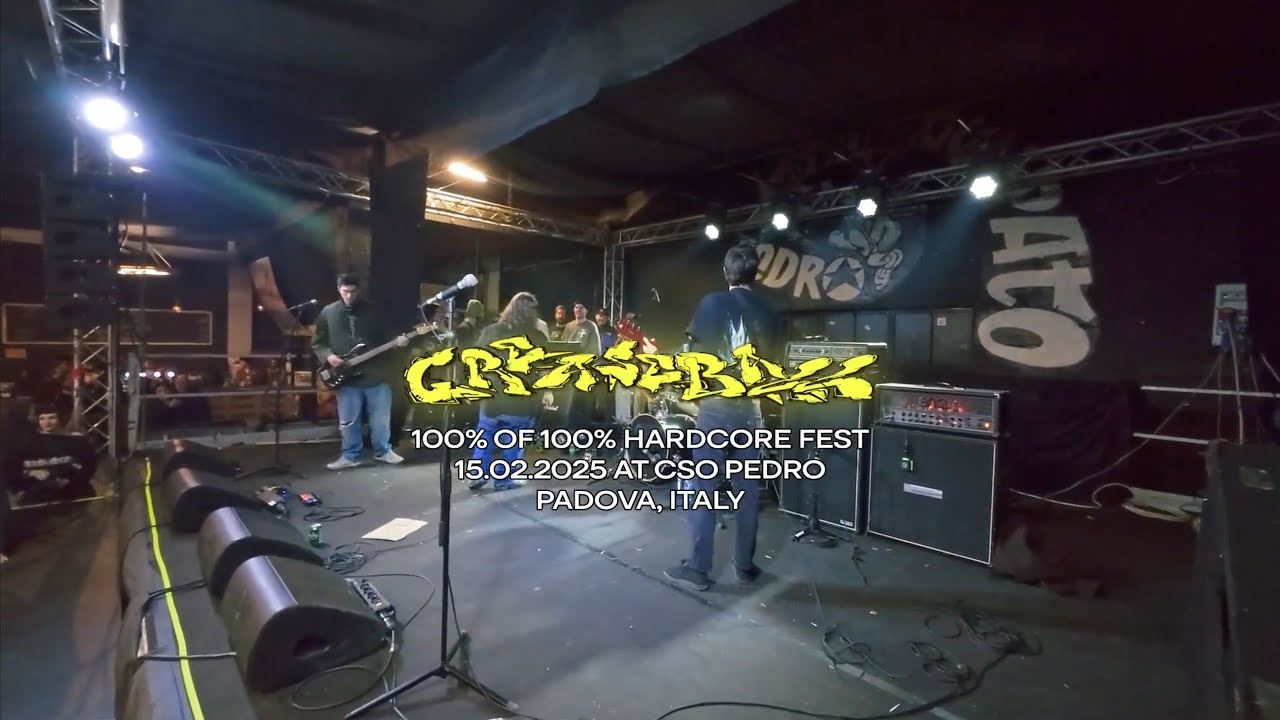 Greaseball @ 100% Of 100% Hardcore Festival, Italy - 15.02.2025