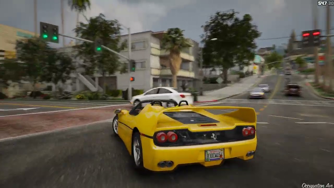GTA 5 WITH ENHANCED GRAPHICS LOOKS STUNNING