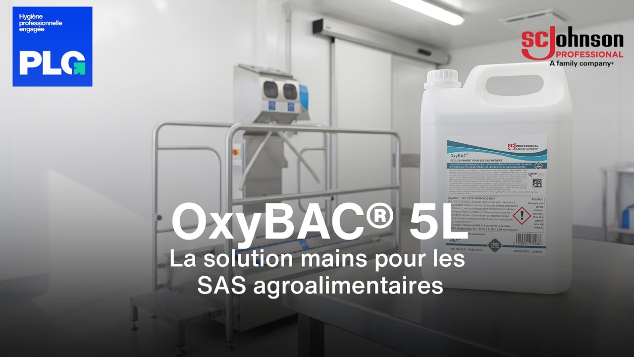 OxyBAC® 5L : solution d’hygiène des mains pour SAS agroalimentaires