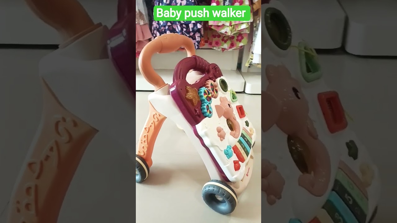 Baby push walker cum activity station#slg Chiranjit kids assembling boy