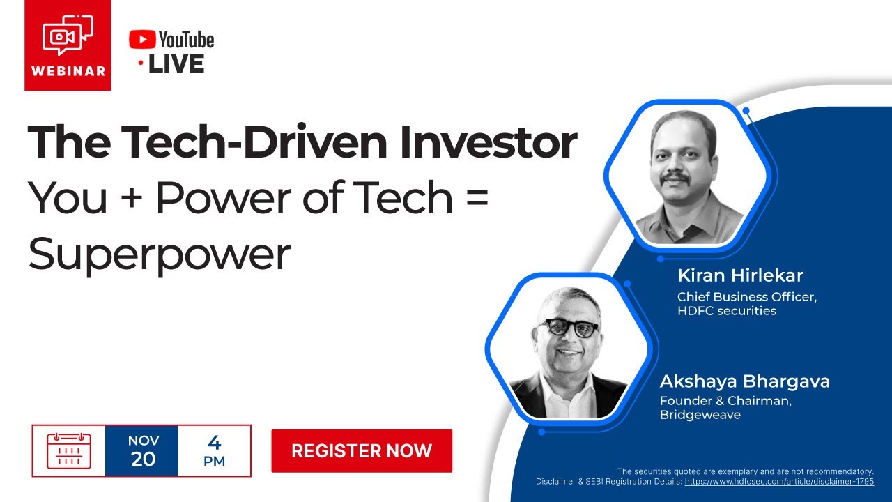 The Tech-Driven Investor  You + Power of Tech = Superpower