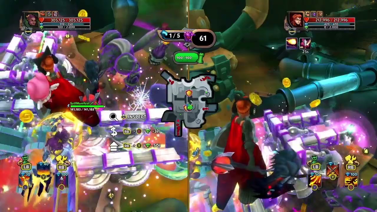 Dungeon Defenders 2- Elemental Rumble Hard Dragonfall Sewers Water Week