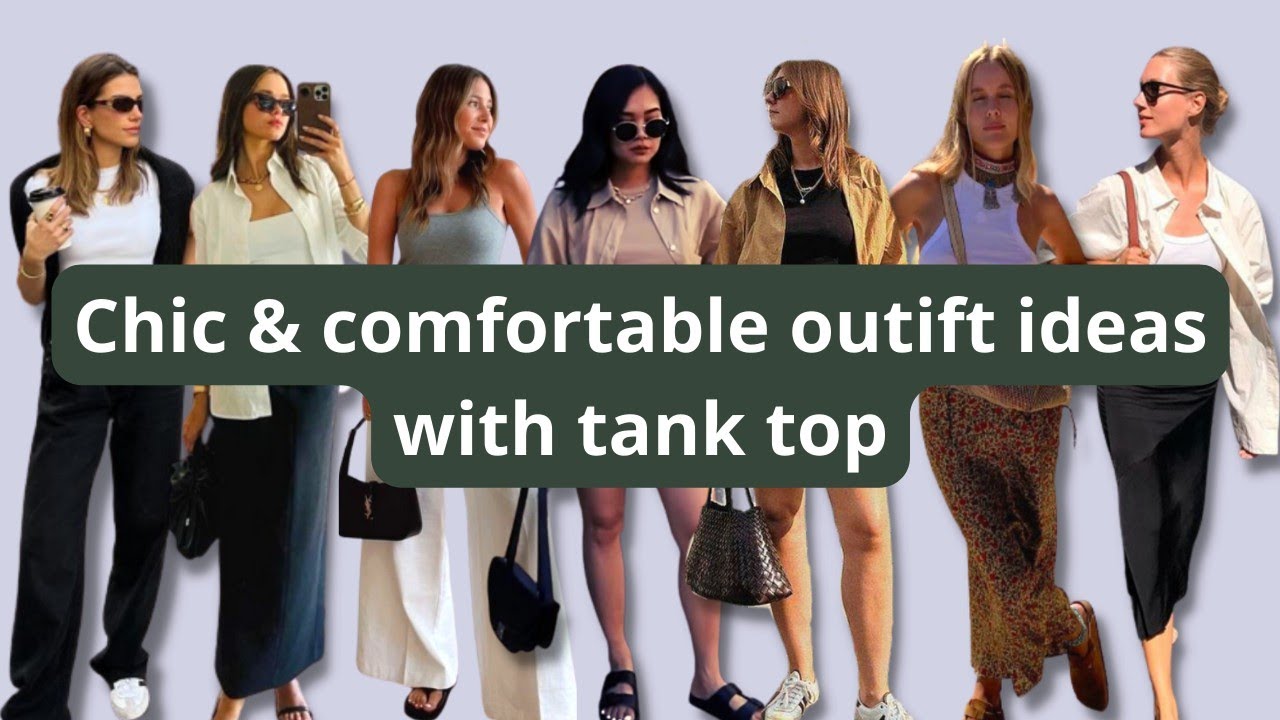 Best ways to wear a tank top in 2023 - style hacks