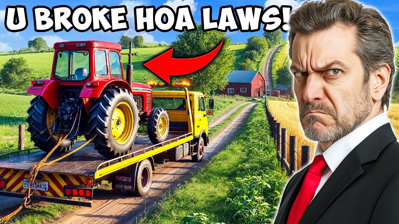 HOA TOWED My Tractor, Claims I Violated HOA Bylaws! I'm Not Even Part Of The HOA!