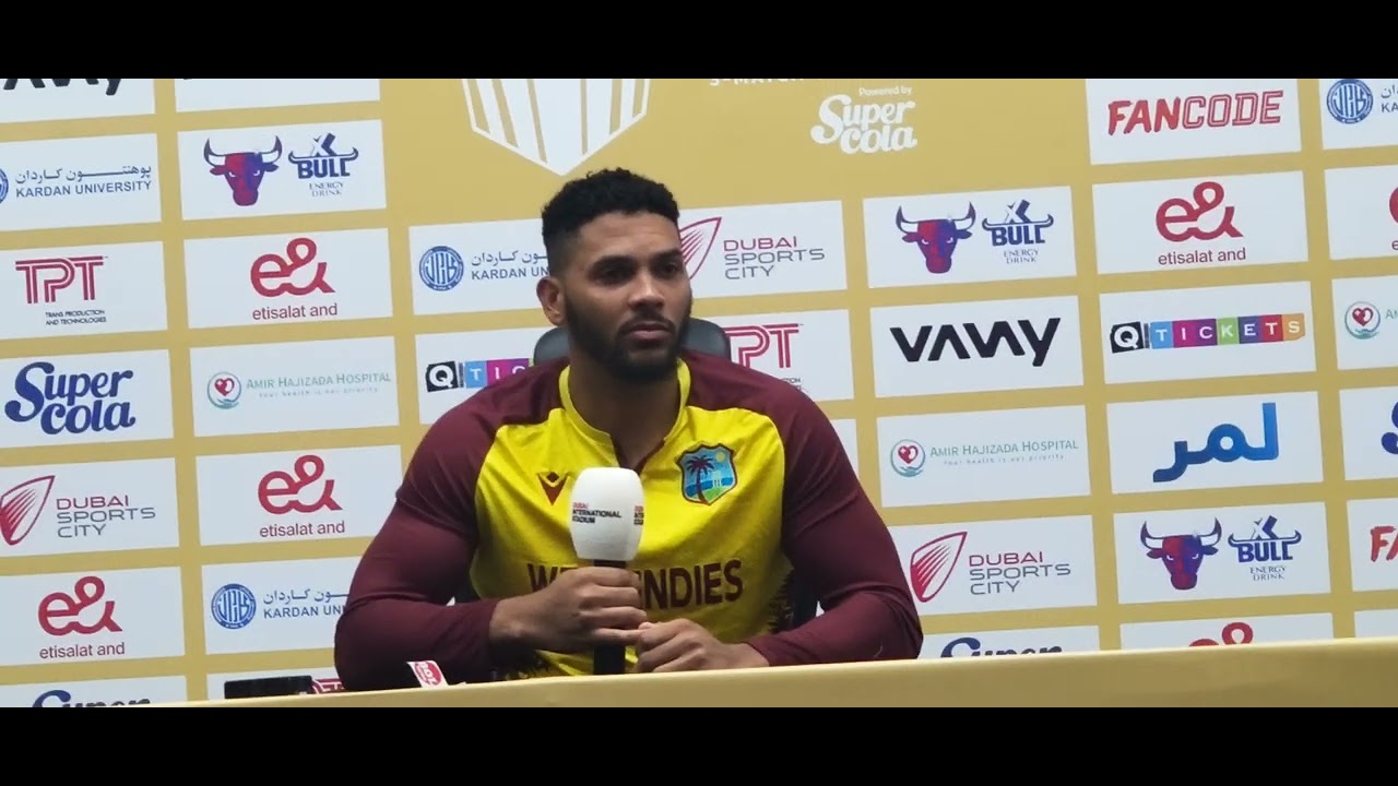 Afghanistan vs West Indies T20 series Press conference by west indies Captain Brandon King #psl #ipl