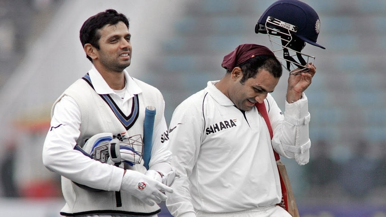 EPIC Dravid-Sehwag Partnership That ALMOST Broke 
