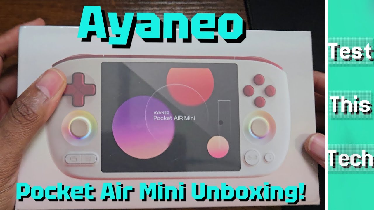 Распаковка Ayaneo Pocket Air Mini! | Тестирование техники