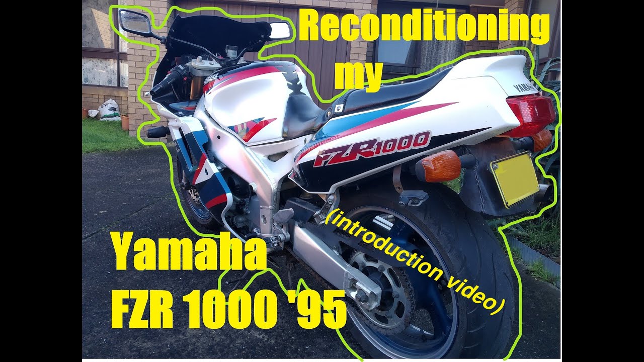 Reconditioning my Yamaha FZR 1000 '95 (introduction video)