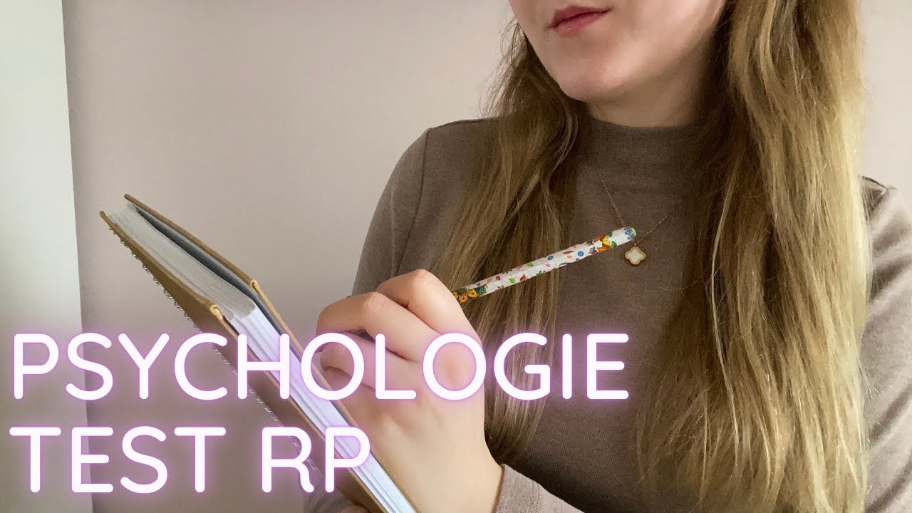 Persönlichkeitstest bei einer Psychologin 🤓 ASMR Roleplay auf Deutsch {soft-spoken}