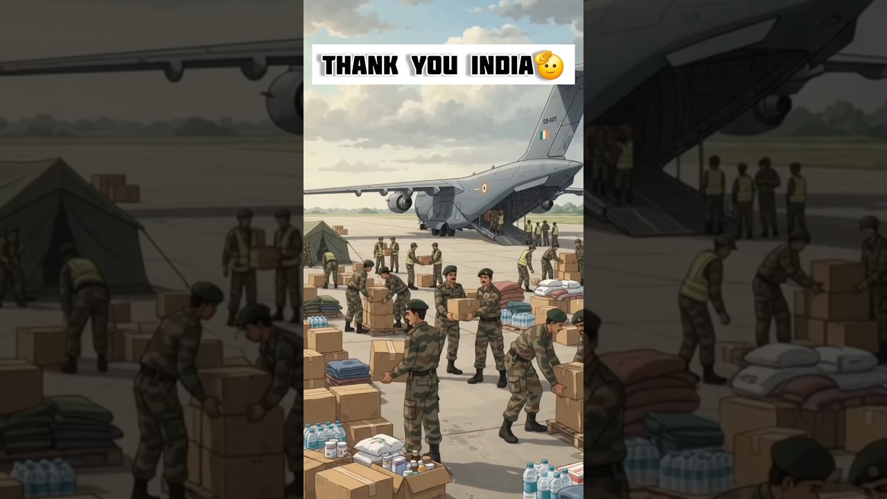 When Nepal Needed Help, India Took Action 🇮🇳❤️🇳🇵 | India Helps Nepal | #shorts