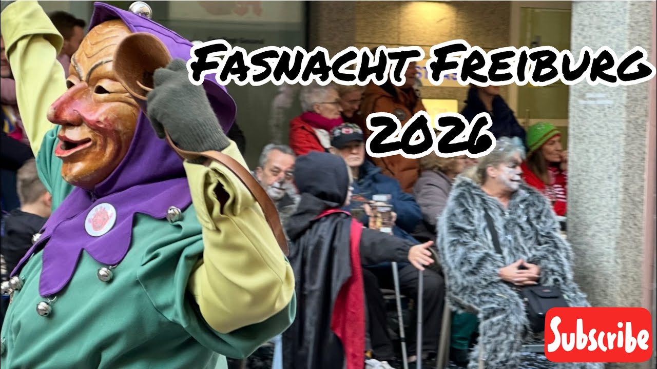 Fasnacht Freiburg 2026#fasnacht #freiburg #travel 