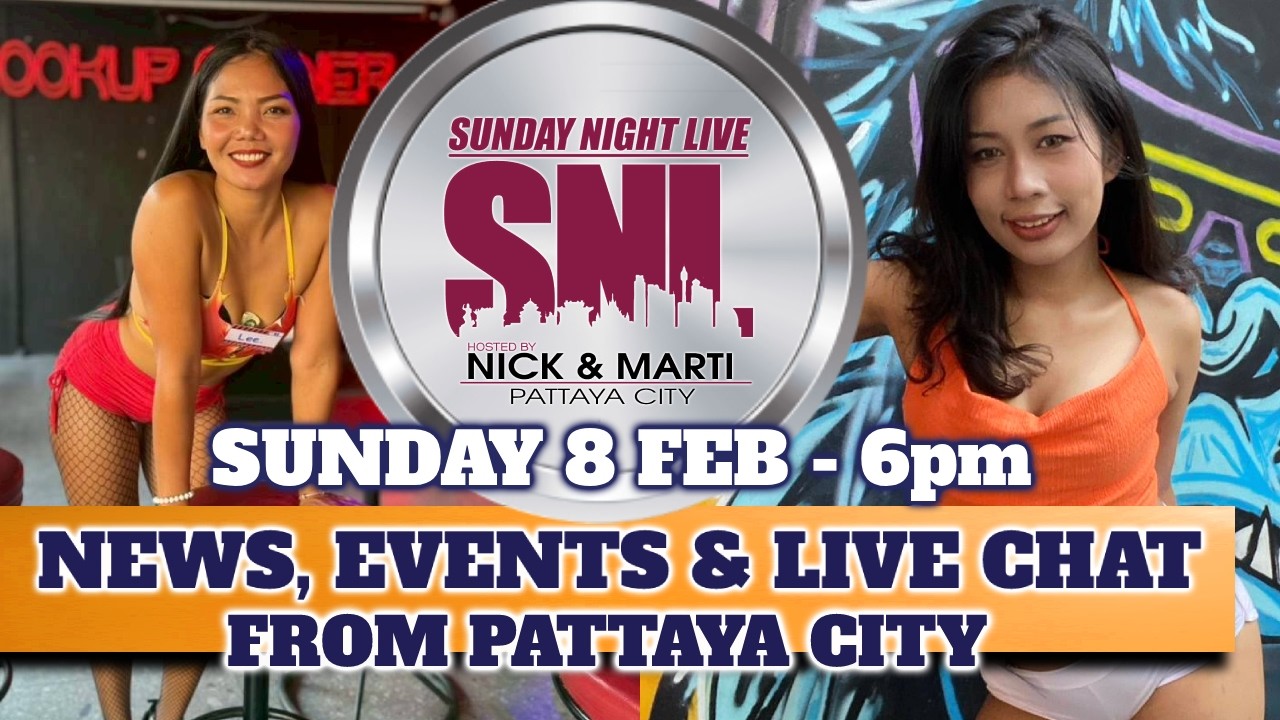 SUNDAY NIGHT LIVE with Nick & Marti - 8th FEB 2026 - 6pm