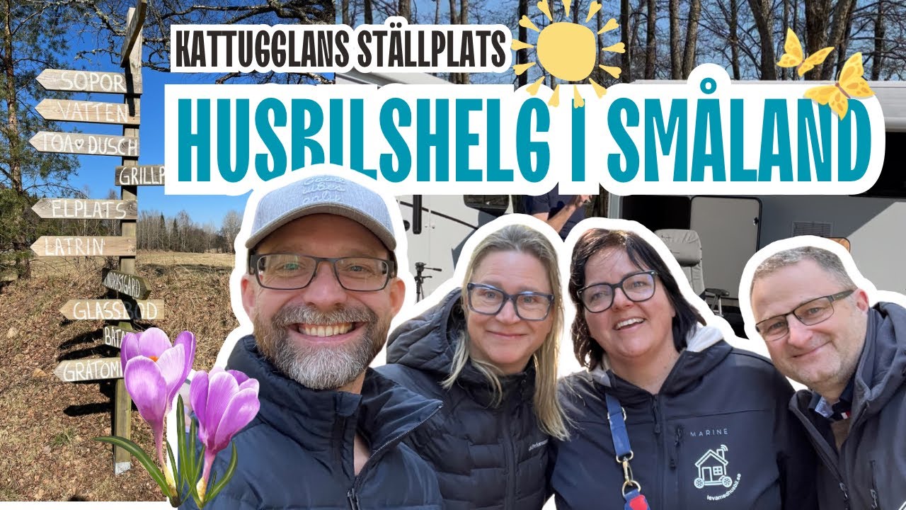 Vårhelg på Kattugglans ställplats – våfflor, brasa & härligt häng!